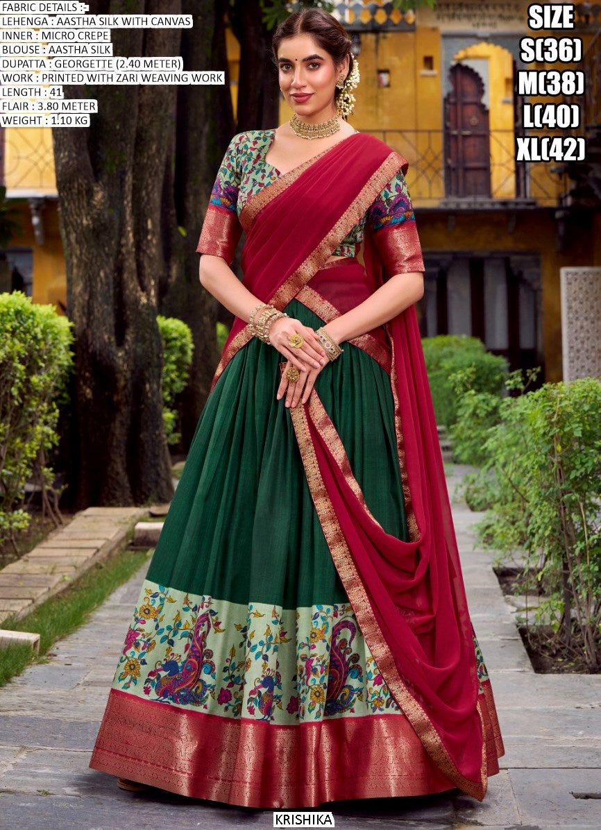 Festive Wear Designer Stitched Lehenga Choli